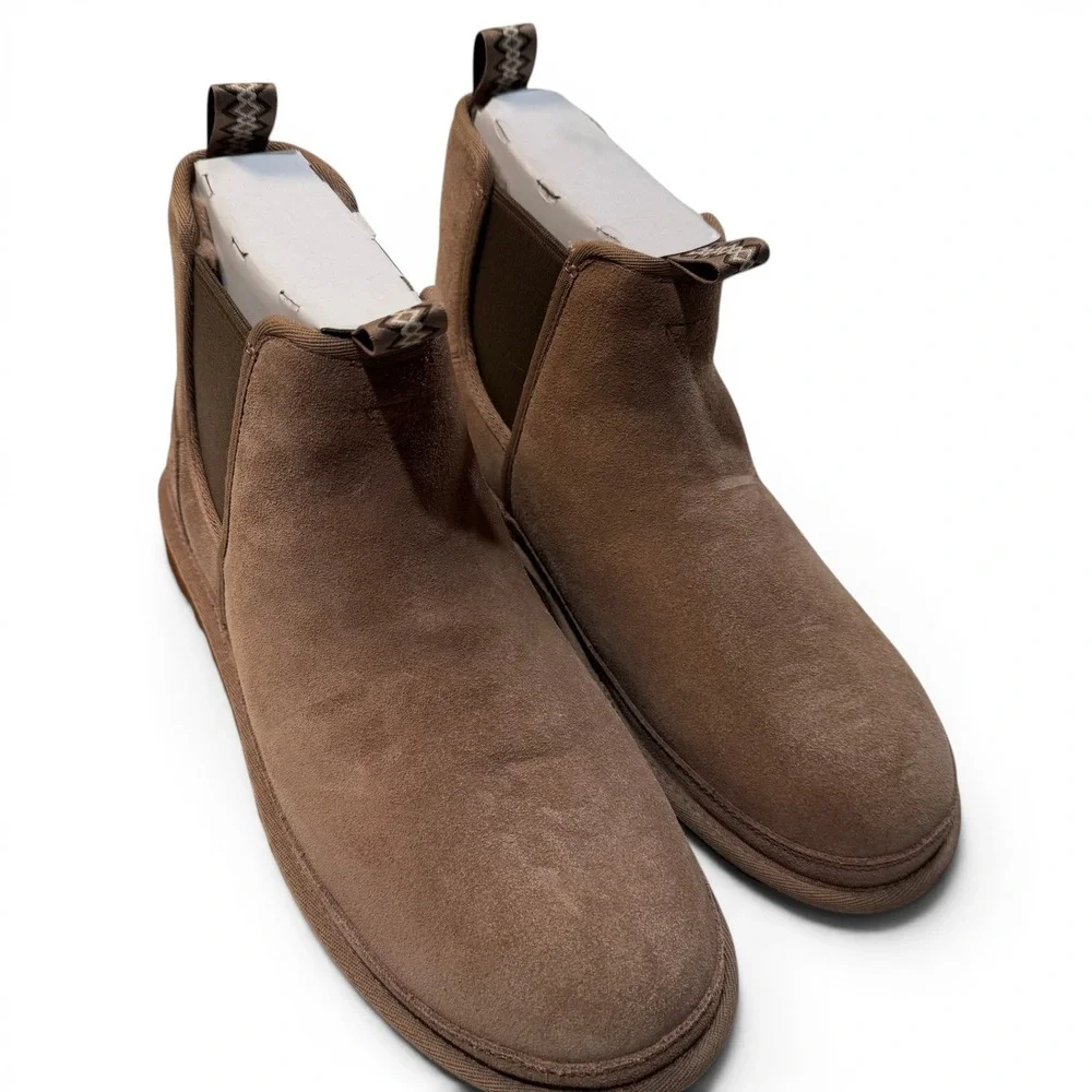 UGG Neumel Chelsea Boots Chestnut Suede Ankle 1121644 Mens‎ 11 New